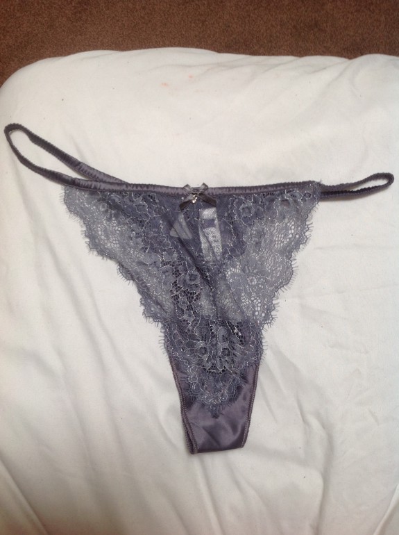 Panties; WORN 24 Hours, PLAYED with myself in these