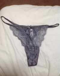 Panties; WORN 24 Hours, PLAYED with myself in these photo