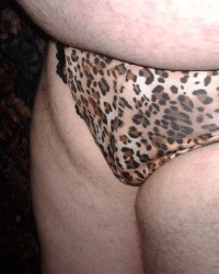 Gf made me be her bitch and wear panties and tuck my dick photo