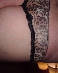 Gf made me be her bitch and wear panties and tuck my dick photo