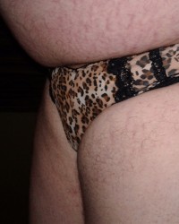 Gf made me be her bitch and wear panties and tuck my dick photo