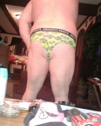 Gf made me be her bitch and wear panties and tuck my dick photo