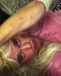 dumb blonde bimbo barbie photo