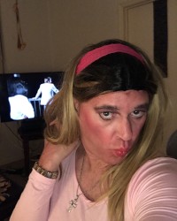 dumb blonde bimbo barbie photo