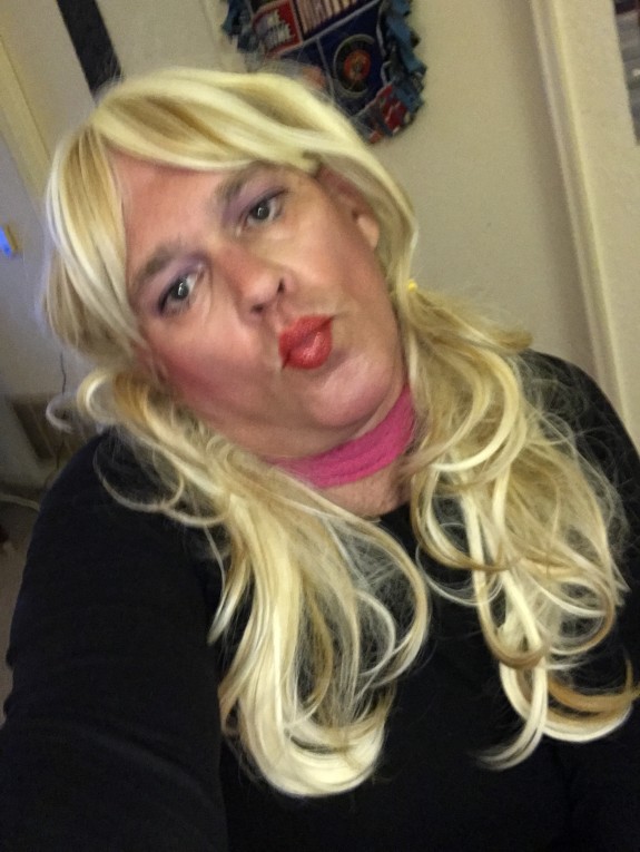 dumb blonde bimbo barbie
