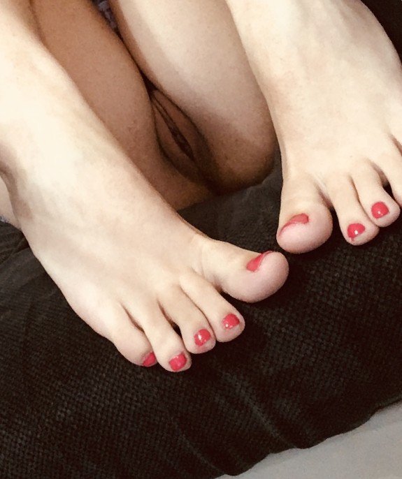 Feet & panty &stockings fetish