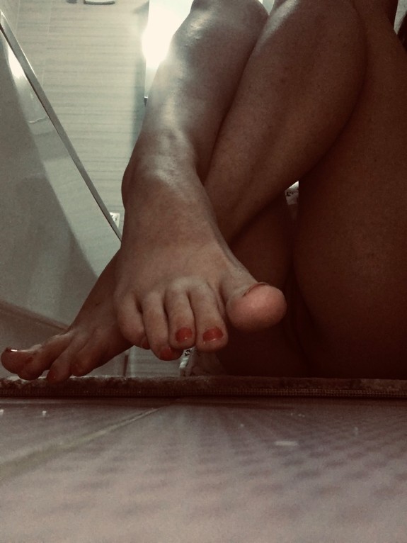 Feet & panty &stockings fetish