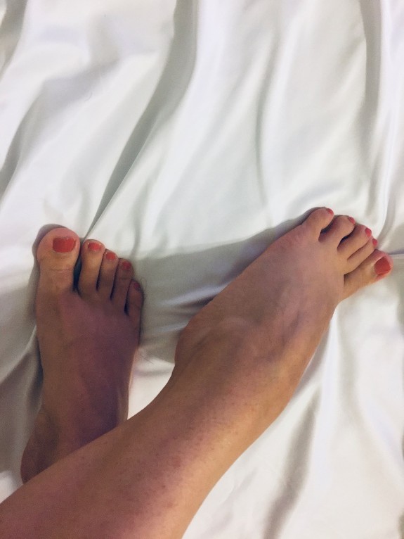 Feet & panty &stockings fetish