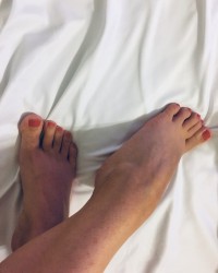 Feet & panty &stockings fetish photo