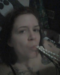 Sucking boyfriend's dick photo