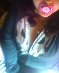 daddy good girl sucks cock photo