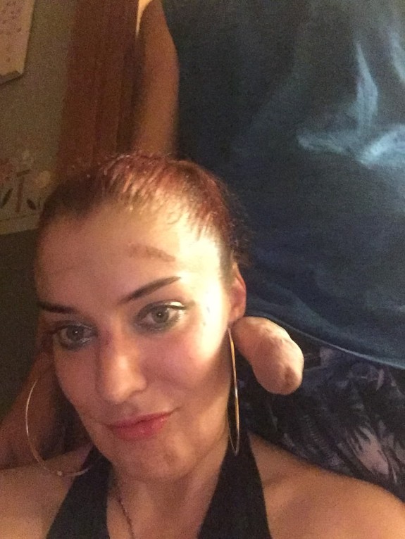 Sexy red haired wife sucks cock