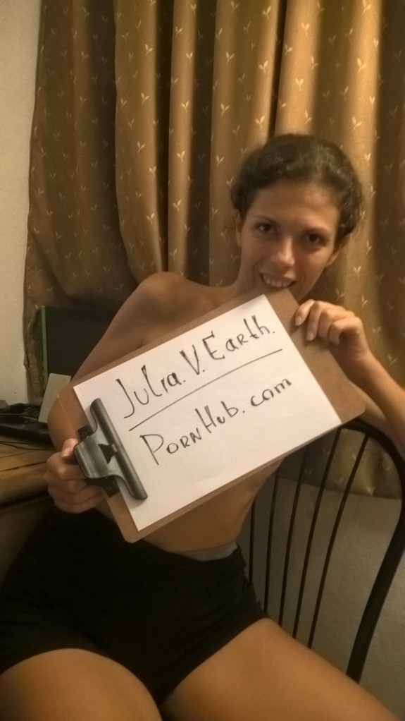 I make picture for verification on PornHub