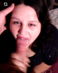 daddy good girl sucks cock photo