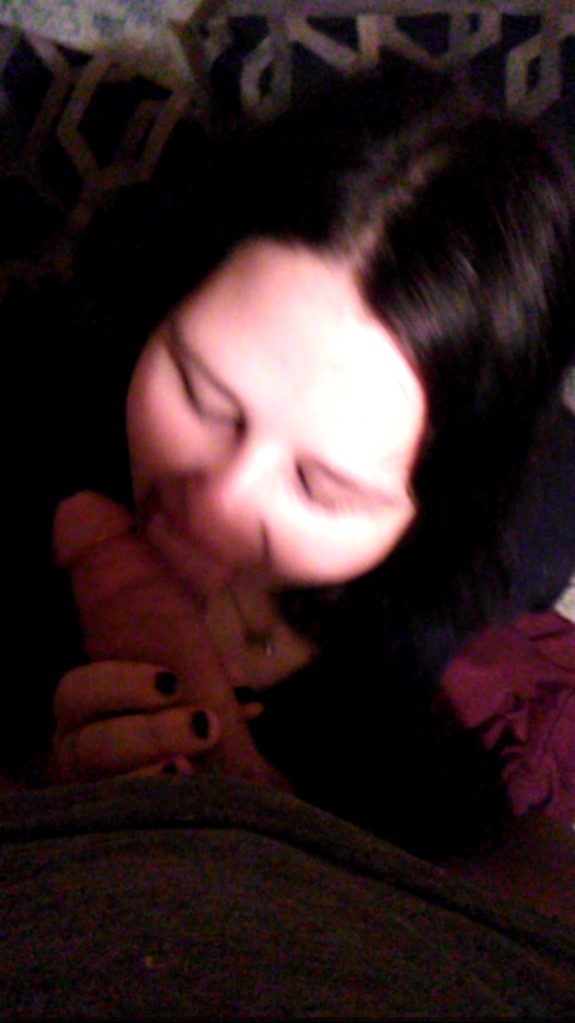 daddy good girl sucks cock