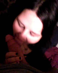 daddy good girl sucks cock photo