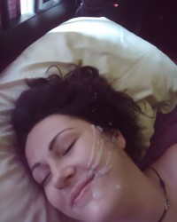 I cumblasted her photo