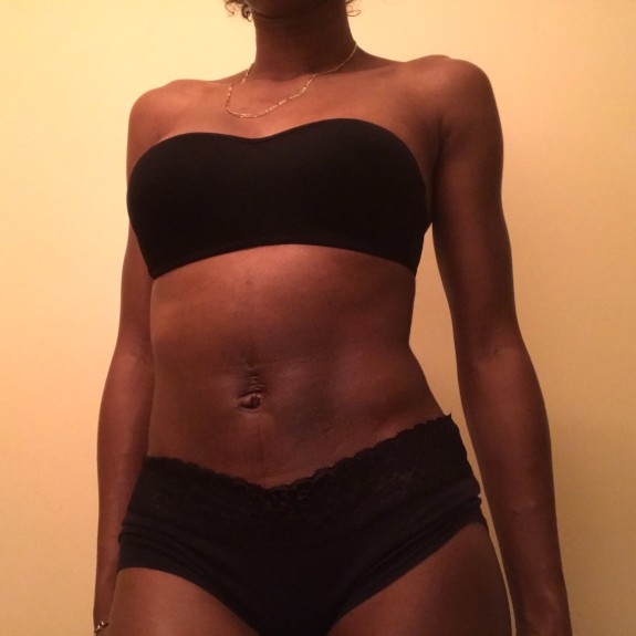 Lady in black photo