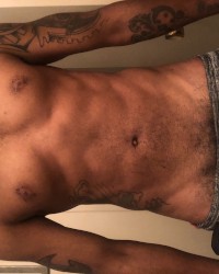 Big dick an perfect abs photo