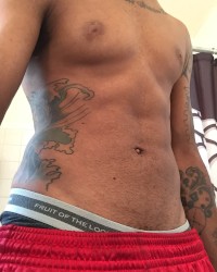 Big dick an perfect abs photo