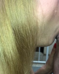 Sloppy deepthroat - throbbing oral creampie photo