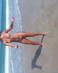 Nude beach photo