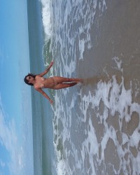 Nude beach photo