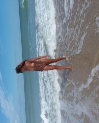 Nude beach photo