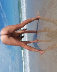 Nude beach photo