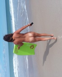Nude beach photo