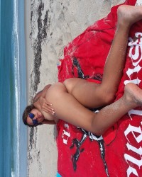 Nude beach photo