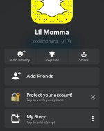 Add lil mommas snap to see daily content
