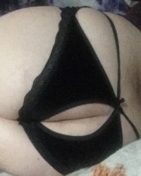 Had to try on my new panties.. photo