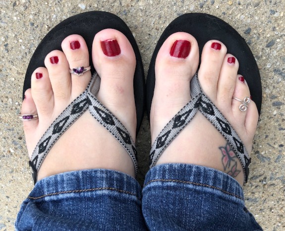 My feet