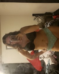 Panty show off photo