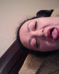 mommy with make up on photo