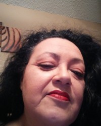 mommy with make up on photo