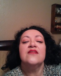 mommy with make up on photo