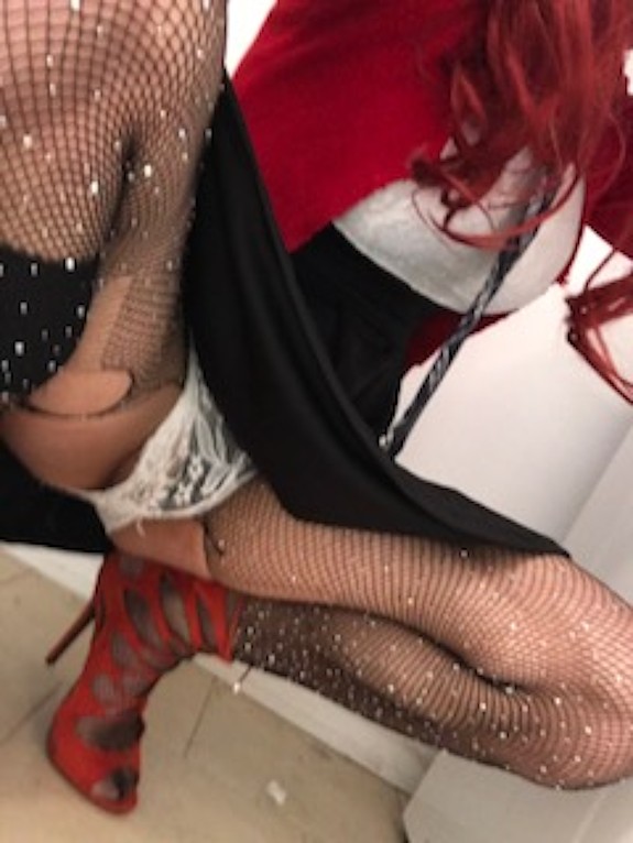 Playing dress up photo