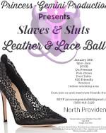 Leather & lace kinky swingers party January 18 in north providence