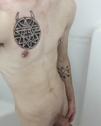 First shower with my new tattoo photo