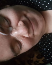 Covered in Cum photo