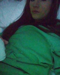 Homemade pig tails sexy babe girlfriend amateur big tits pov big boobs oral photo