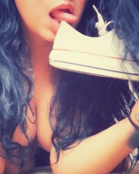 Sneaker Worship Pics photo
