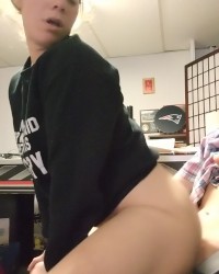 Draining His Balls Inside that Pussy! photo