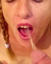 Piss drinking photo