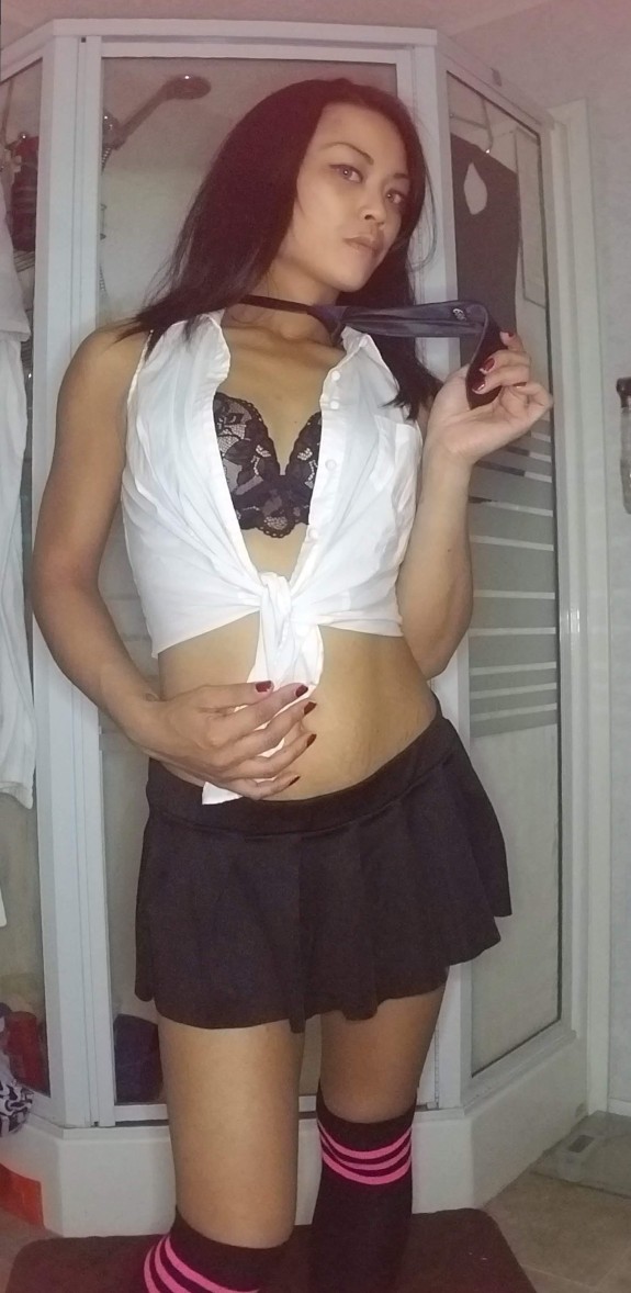 Naughty Schoolgirl 2: Need to be Spanked! Ass & Pussy, Striptease, Shaved