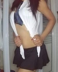 Naughty Schoolgirl 2: Need to be Spanked! Ass & Pussy, Striptease, Shaved photo