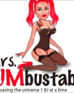 Official Mrs. CUMbustable Logo
