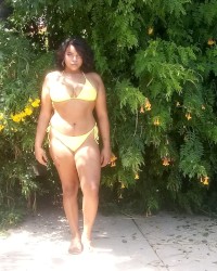 Yellow Bikini photo